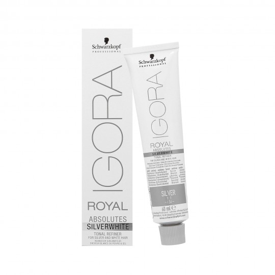 Schwarzkopf Professional Igora Royal Absolutes Silver White Colorazione per capelli grigi 60 ml 