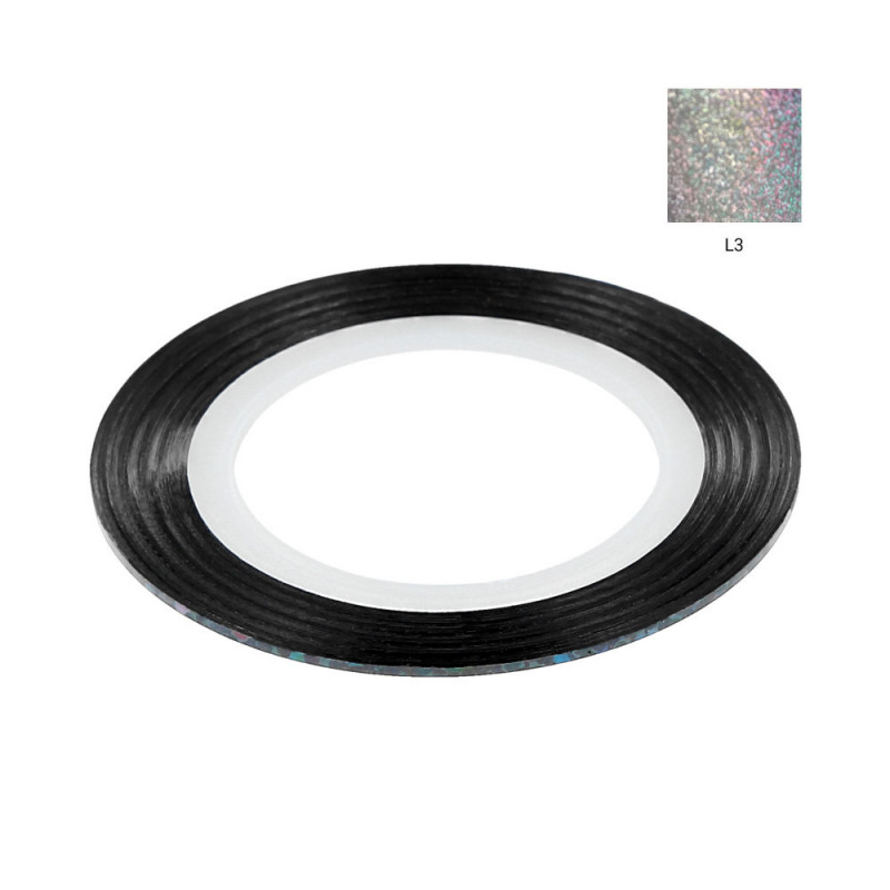 Taśma do zdobienia paznokci szer. 1 mm - 24