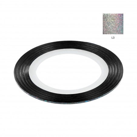 Taśma do zdobienia paznokci szer. 1 mm - 24 Taśma do zdobienia paznokci szer. 1 mm - 24