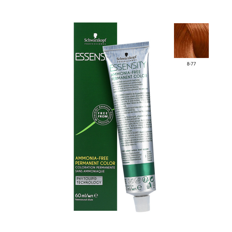 SCHWARZKOPF PROFESSIONAL ESSENSITY farba na vlasy bez amoniaku 60 ml 8-77