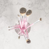MIMO Kit De 10 Pinceaux De Maquillage Rose