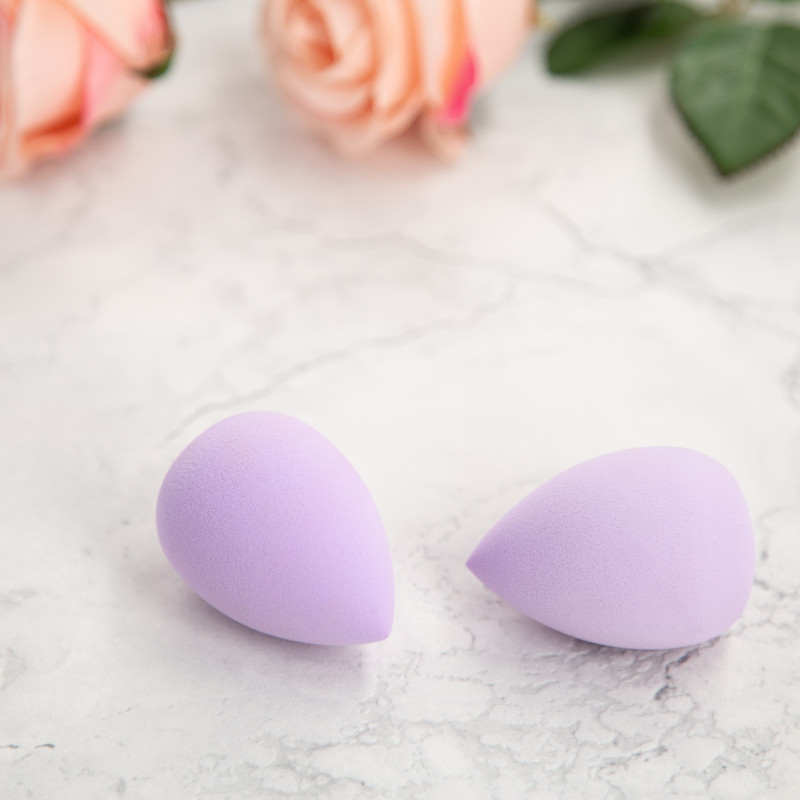 MIMO Tropfenförmiger Make-up-Schwamm - violett