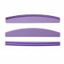MIMO Doppelseitige Bootsförmige Polierfeile, Körnung 100/180, Violett 