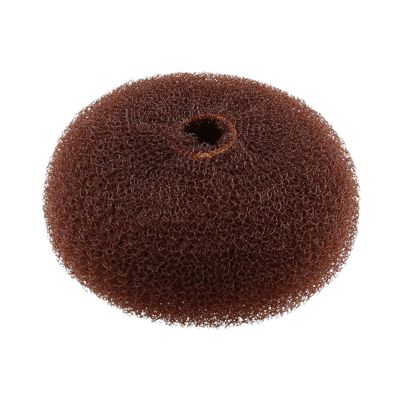 LUSSONI HR ACC HAIR BUN RING BROWN 90MM