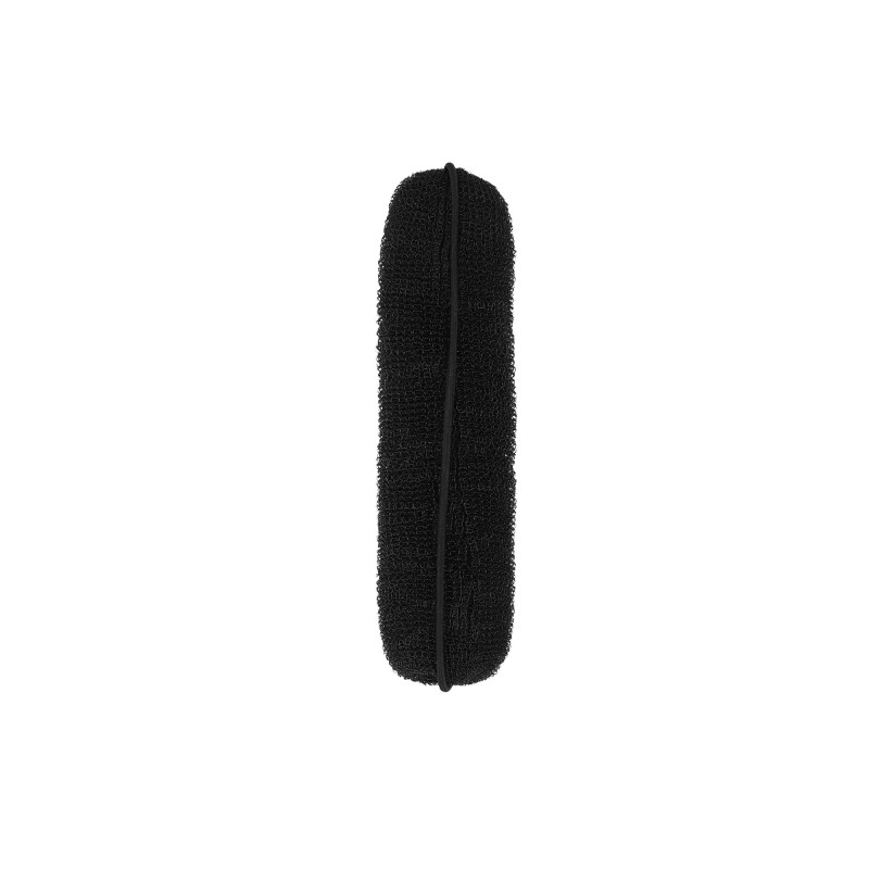 LUSSONI HR ACC HAIR BUN ROLL BLACK 150MM