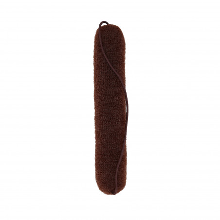 LUSSONI HR ACC HAIR BUN ROLL BROWN 230MM