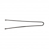 LUSSONI Haarnadeln für Haarknoten lang4,5 cm schwarz gerade 300 St.