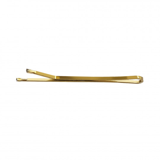 LUSSONI Hårnåle, længde 4 cm, guld lige, 250 stk.