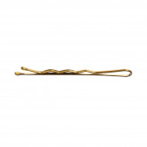 LUSSONI Waved Hair Grips, 4 cm, 250 pcs, golden color