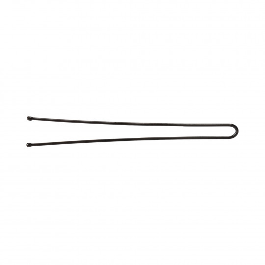 LUSSONI Bolle hårnåle, længde 7,5 cm, sort lige, 300 stk.