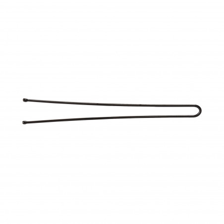 LUSSONI Haarnadeln für Haarknoten lang 7,5 cm schwarz gerade 300 St.