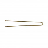 LUSSONI Фиби за кок с дължина 4,5 см, златни прави, 300 бр.