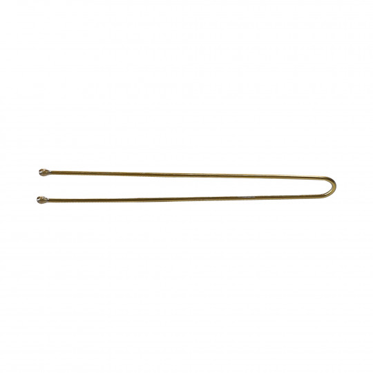 LUSSONI Haarnadeln für Haarknoten lang 6,5 cm Gold gerade 300 St.