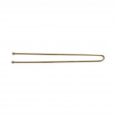 LUSSONI Фиби за кок с дължина 6,5 см, златни прави, 300 бр.