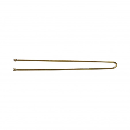 LUSSONI Hair Pins, 6,5 cm, 300 pcs, golden color