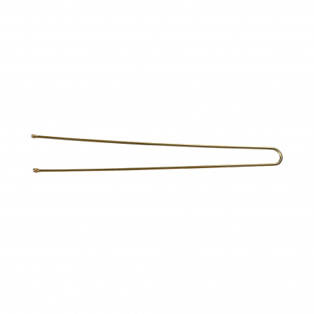 LUSSONI Haarnadeln für Haarknoten lang 7,5 cm Gold gerade 300 St.