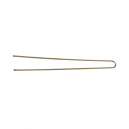 LUSSONI Hair Pins, 7,5 cm, 300 pcs, golden color