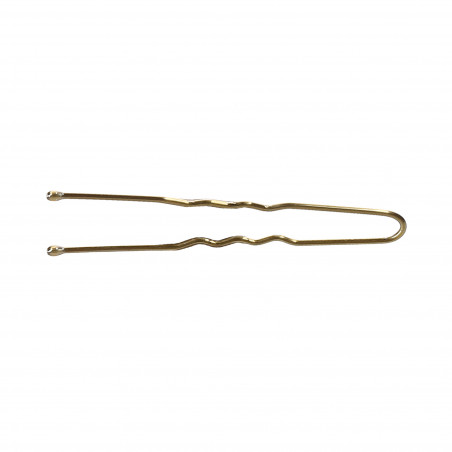 LUSSONI Fermacapelli dentellato dorato 4,5 cm x 300 pz