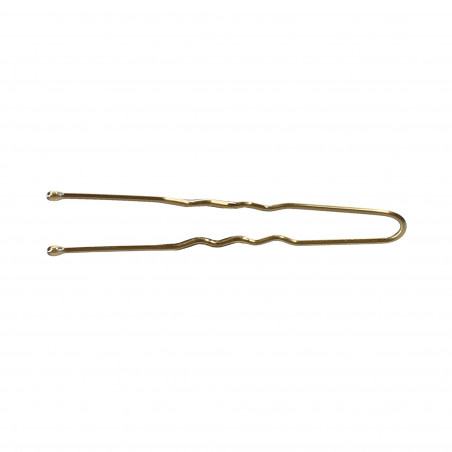 LUSSONI Wavy Hair Pins, 4,5 cm, 300 pcs, golden color