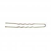 LUSSONI Wavy Hair Pins, 6,5 cm, 300 pcs, golden color