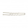 LUSSONI Wavy Hair Pins, 6,5 cm, 300 pcs, golden color