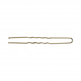 LUSSONI Wavy Hair Pins, 7,5 cm, 300 pcs, golden color