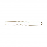 LUSSONI Konty hajcsapok, hossza 7,5 cm, arany hullámos, 300 db.