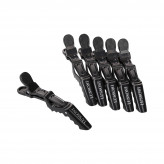 LUSSONI Carbon Croc Clips, 6 pcs