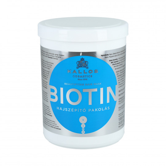 KALLOS KJMN Biotin Strengthening hair mask with biotin 1000ml