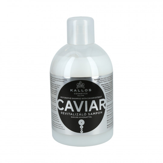 KALLOS KJMN Caviar Rewitalizujący szampon do włosów z kawiorem 1000ml