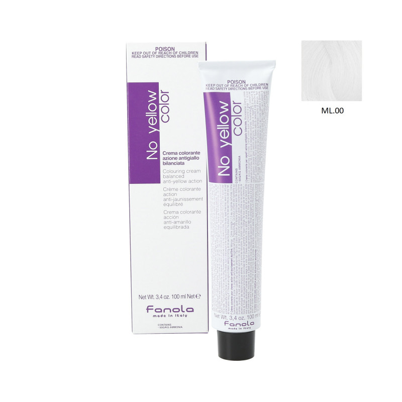 FANOLA NO YELLOW COLOR Colour neutralising cream for blonde hair 100ml