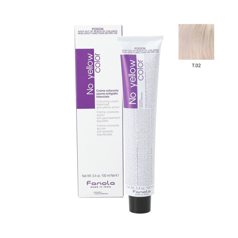 FANOLA NO YELLOW COLOR Colour neutralising cream for blonde hair 100ml