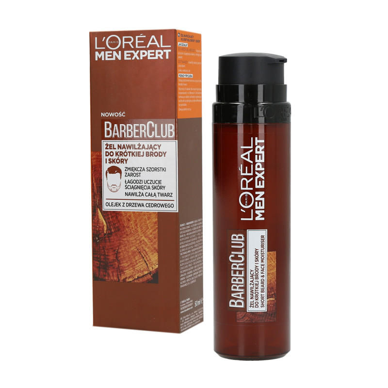 L'OREAL PARIS MEN EXPERT BARBER CLUB Geel lühikesele habemele ja nahale 50 ml