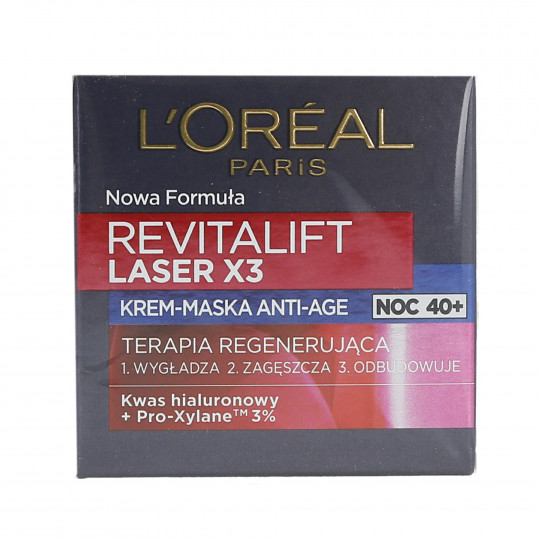 L'OREAL PARIS REVITALIFT LASER X3 Nočná krémová maska 50ml