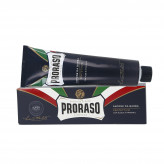 PRORASO BLUE Sabonete de barbear hidratante em bisnaga de 150ml