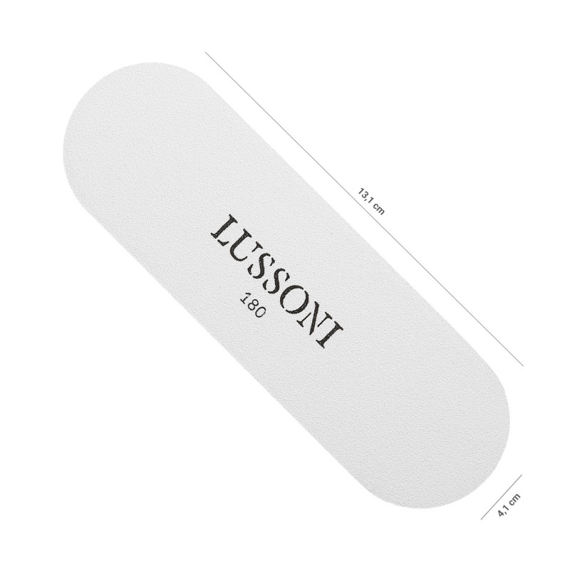 LUSSONI Râpe à Pieds en Papiers jetables, grain 180, 30 pcs. - 2