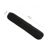 LUSSONI HR ACC HAIR BUN ROLL BLACK 230MM