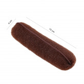 LUSSONI HR ACC HAIR BUN ROLL BROWN 150MM