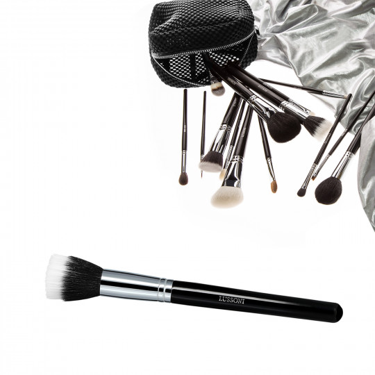 LUSSONI PRO 100 Duo Fiber Brush Foundation børste