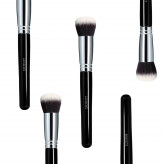 LUSSONI PRO 106 Round Top Kabuki Brush Foundation -sivellin