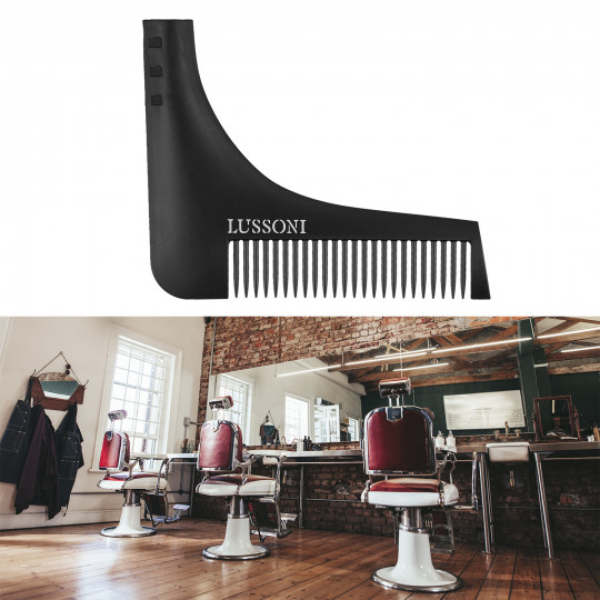 LUSSONI HR COMB BEARD SHAPING AND STYLING