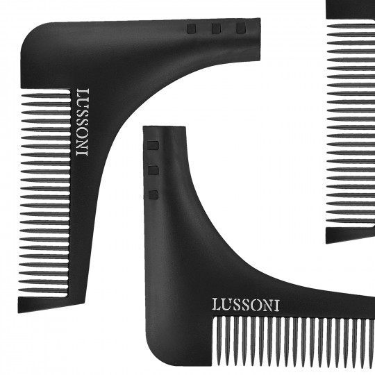 LUSSONI HR COMB BEARD SHAPING AND STYLING