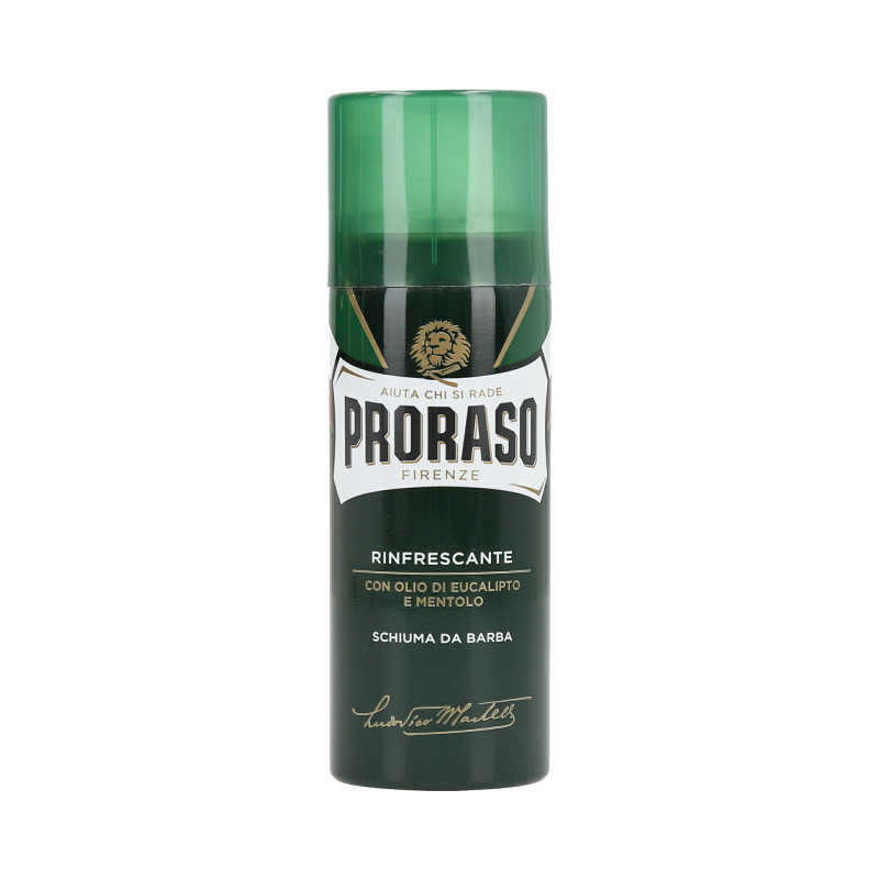 PRORASO GREEN Schiuma da barba shaving foam 50ml