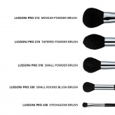 Lussoni Master Set de 16 brochas de maquillaje professional con cinturón