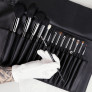 Lussoni Master Kit Professional Makeup Brush Set with Belt 16 Pcs