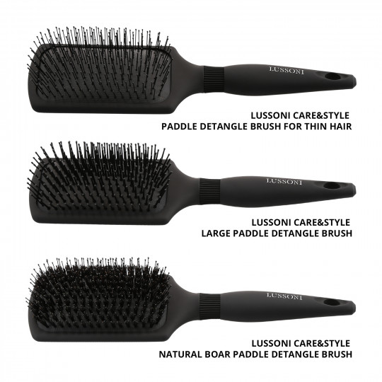 Lussoni Gentle Entwirrbürste Professional Hairbrush Set 3 Stk.