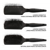 LUSSONI Gentle Detanglers 3 professionaalse juukseharja komplekt