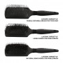 Lussoni Gentle Detanglers Professional Hairbrush Set 3 Pcs