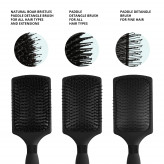 LUSSONI Gentle Detanglers Комплект от 3 професионални четки за коса