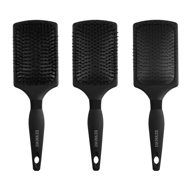 Nazwa: LUSSONI Gentle Detanglers 3 Pcs Professional Hairbrush Set		